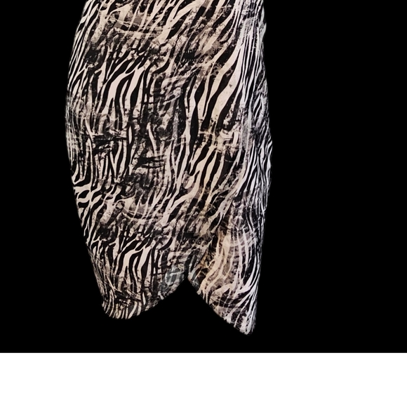 Bebe Size 6 Black Light Pink Cocktail Dress - Picture 5 of 7